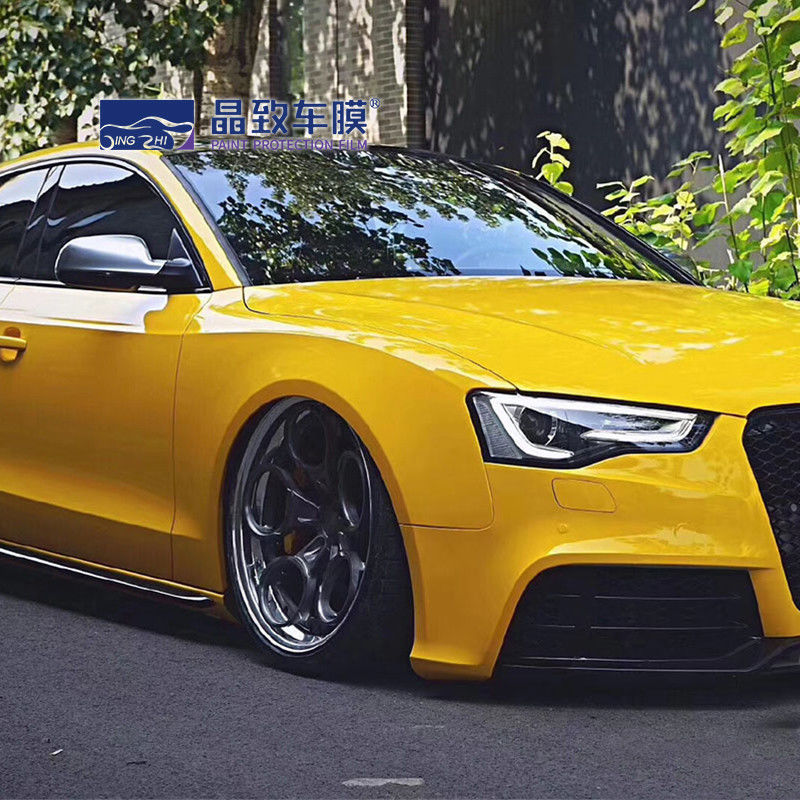 Super Bright Metal Champagne Gold Car Vinyl Wrap Car Wrapping Película que cambia de color