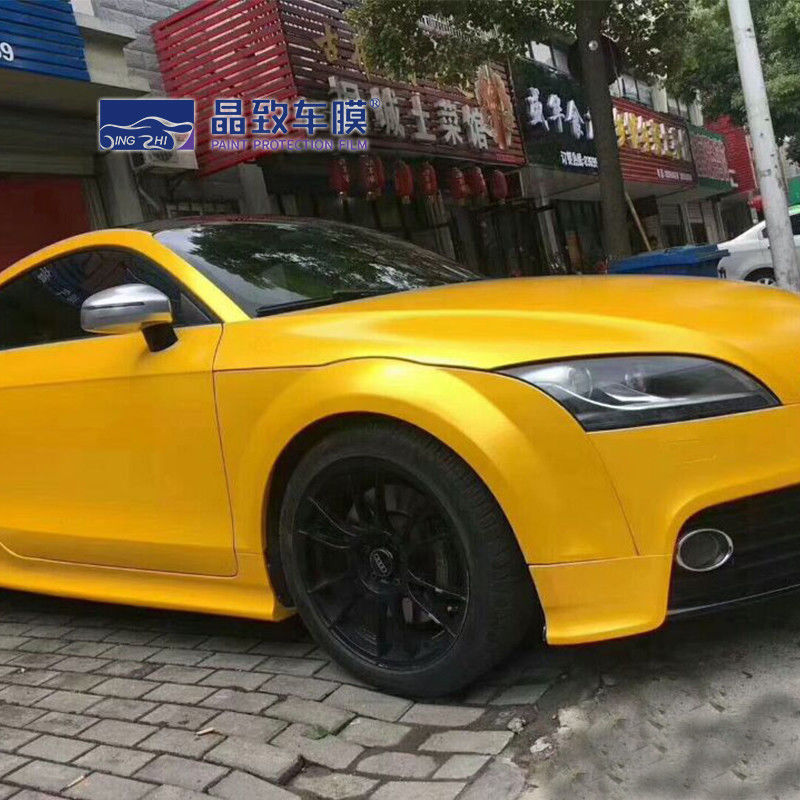 Super Bright Metal Champagne Gold Car Vinyl Wrap Car Wrapping Película que cambia de color