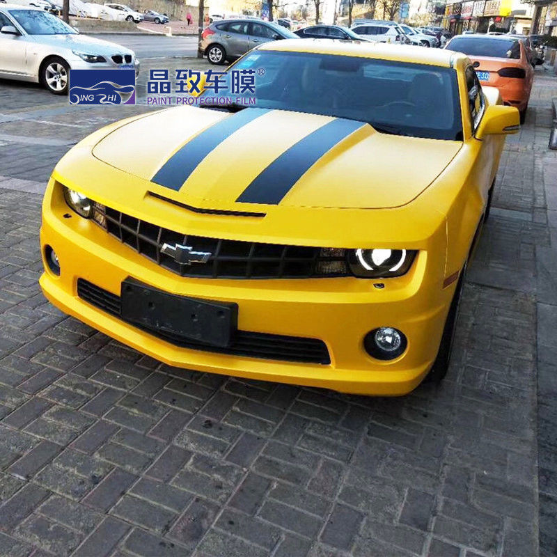 PET Super brillante automotriz cielo azul gris amarillo rojo verde negro envoltura de coche película de vinilo coche pegatina de vinilo de cuerpo completo
