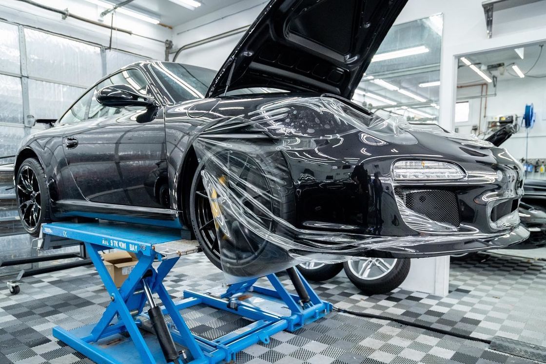 Alta calidad transparente estirable TPU ppf autocuración PPF TPU película de protección de pintura de coche vinilo