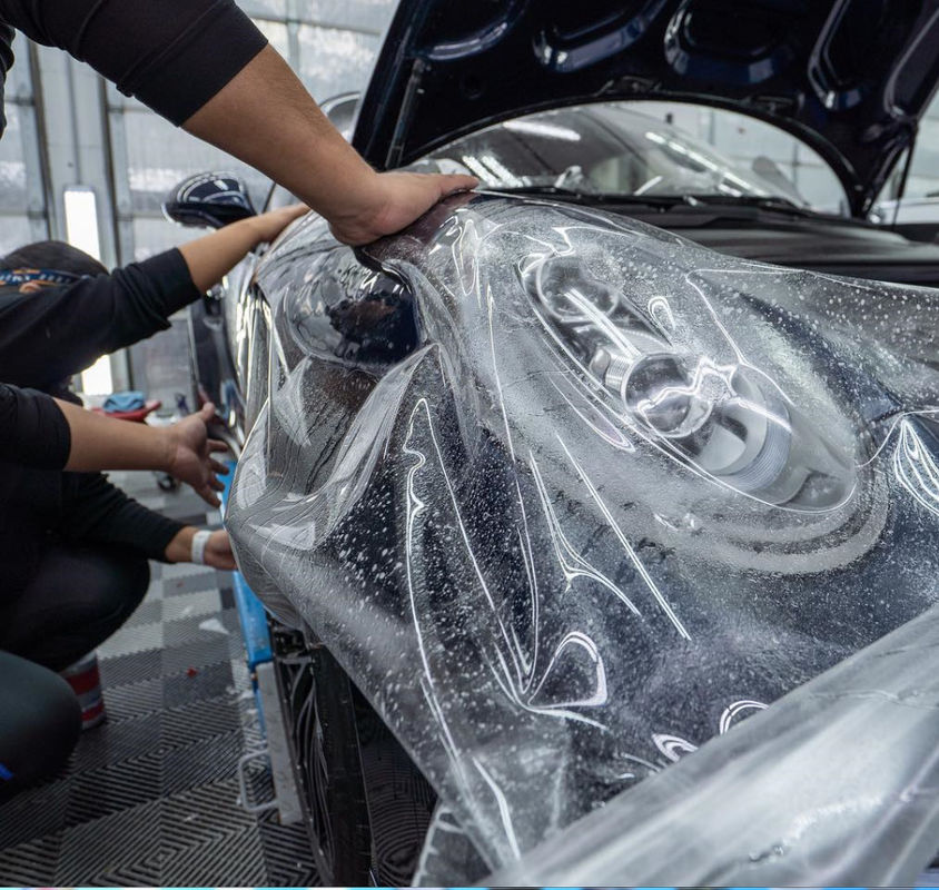Alta calidad transparente estirable TPU ppf autocuración PPF TPU película de protección de pintura de coche vinilo