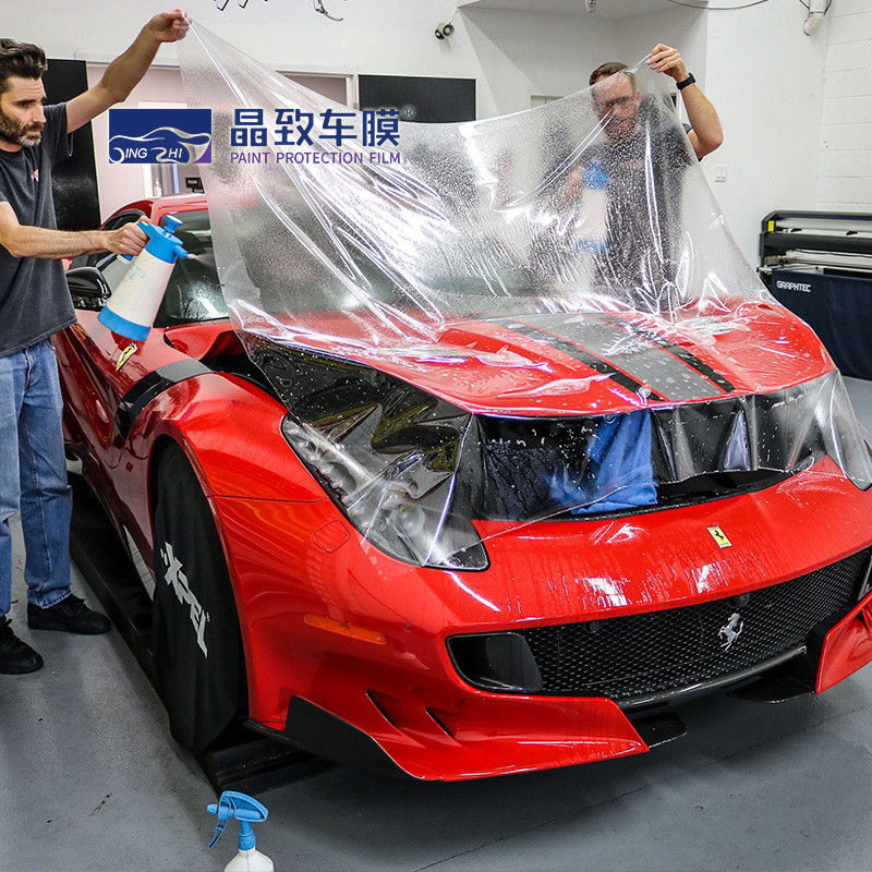 Película de TPU TPH de cerámica nano autocurativa de alta calidad, película de protección ppf transparente para coche, 3 capas, protección de pintura para coche PPF