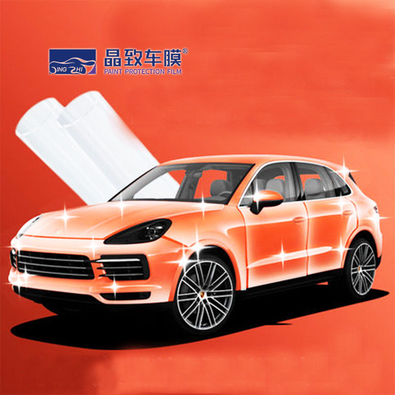 Película de protección de pintura transparente de 1,52x15 m PPF-TPU, revestimiento autocurativo, pegatina protectora para carrocería de coche de gran elasticidad