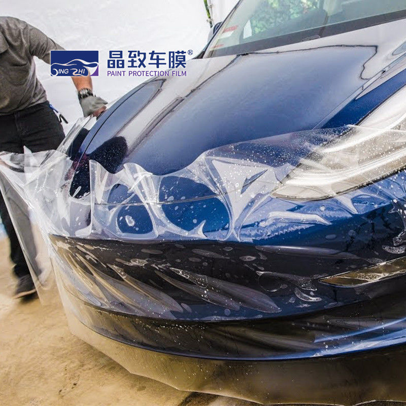 Glossy Car Wrap Foil Paint Protection Filming Smash And Grab Film Filming For Sale