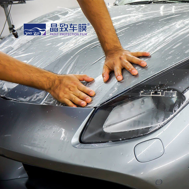 Glossy Car Wrap Foil Paint Protection Filming Smash And Grab Film Filming For Sale