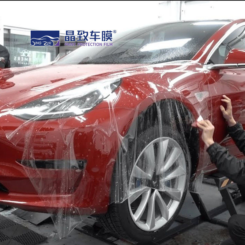 Glossy Car Wrap Foil Paint Protection Filming Smash And Grab Film Filming For Sale