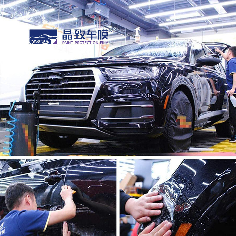 Vinilo claro de la película de la protección de la pintura del coche de la capa TPU del doble de PPF para hacer publicidad del abrigo