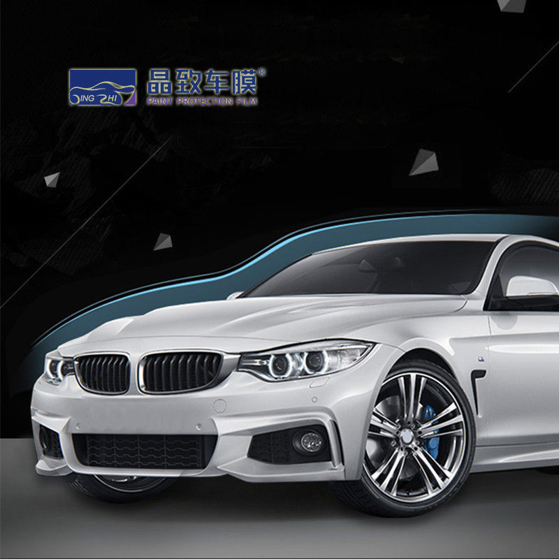 Entrega rápida 3 capas PPF película de coche transparente brillante ppf película de protección de pintura 1,52x15 m autocuración TPH TPU película de pintura para