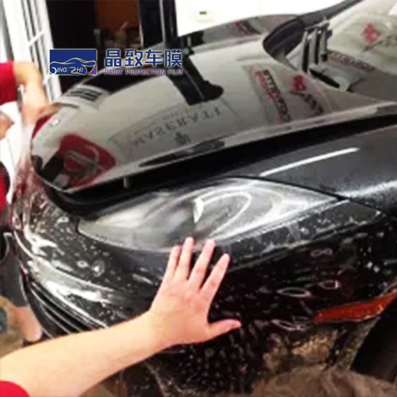 Entrega rápida 3 capas PPF película de coche transparente brillante ppf película de protección de pintura 1,52x15 m autocuración TPH TPU película de pintura para