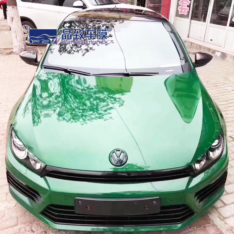 Película coloreada flexible de la protección de la pintura del PVC, abrigo metálico del coche del rasguño anti