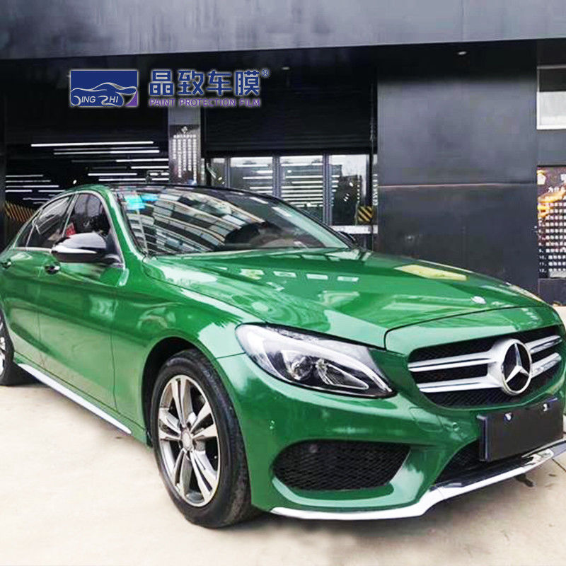 Película coloreada flexible de la protección de la pintura del PVC, abrigo metálico del coche del rasguño anti