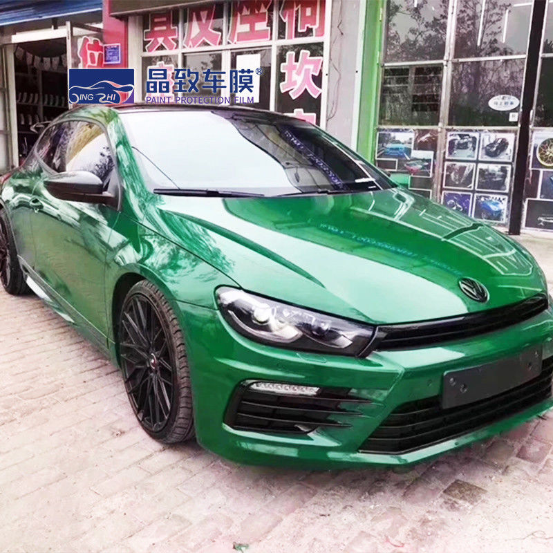 Película coloreada flexible de la protección de la pintura del PVC, abrigo metálico del coche del rasguño anti