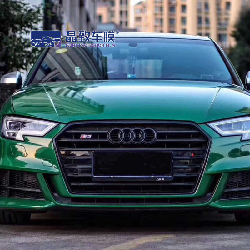 Película coloreada flexible de la protección de la pintura del PVC, abrigo metálico del coche del rasguño anti